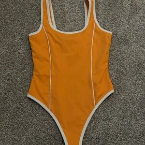 Kittenish Yellow Swimsuit